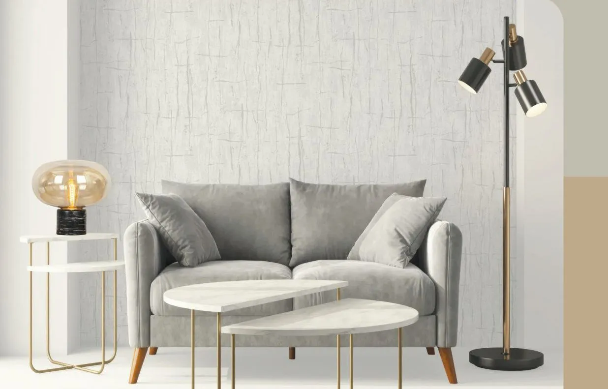 کاغذ دیواری پتینه راه راه ونوس دکوراسیون قلعه کاغذ دیواری