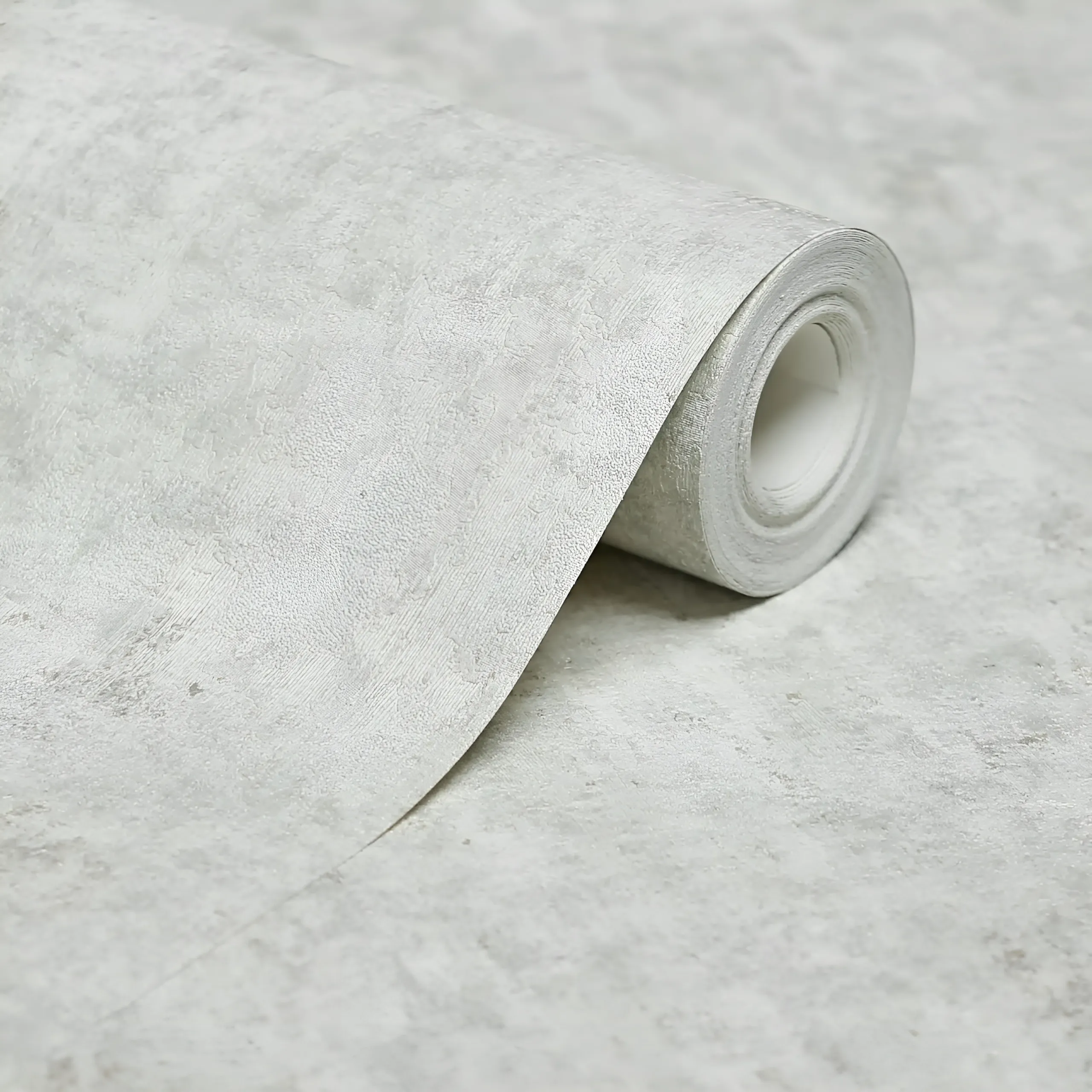 کاغذ دیواری پتینه سفید طوسی مون دکوراسیون قلعه کاغذ دیواری