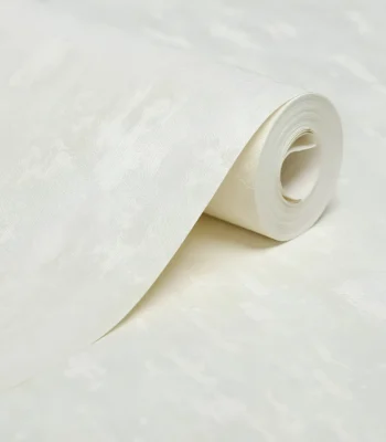 کاغذ دیواری پتینه کرم سفید مون دکوراسیون قلعه کاغذ دیواری