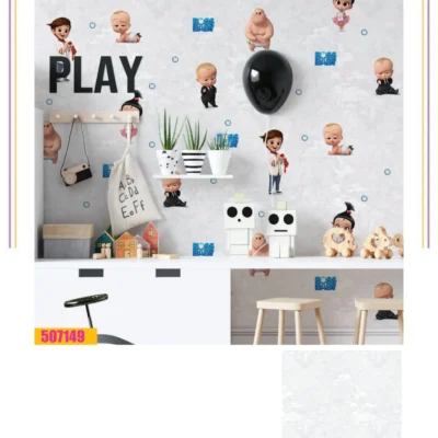 کاغذ دیواری کودک بچه رییس فانتزیا دکوراسیون قلعه کاغذ دیواری