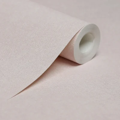 کاغذ دیواری ساده صورتی مون دکوراسیون قلعه کاغذ دیواری