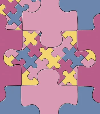 کفپوش رولی اتاق کودک پازلی گرابو دکوراسیون قلعه کاغذ دیواری