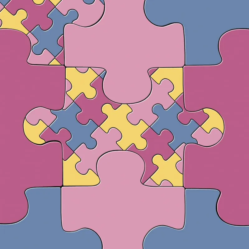 کفپوش رولی اتاق کودک پازلی گرابو دکوراسیون قلعه کاغذ دیواری