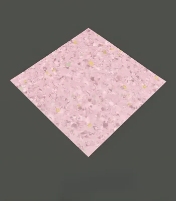 کفپوش کریستال صورتی پرتردد متروژن دکوراسیون قلعه کاغذ دیواری