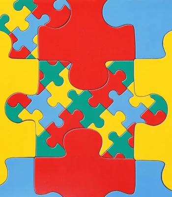 کفپوش رولی اتاق کودک پازلی گرابو دکوراسیون قلعه کاغذ دیواری