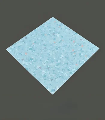 کفپوش کریستال آبی آسمانی پرتردد متروژن دکوراسیون قلعه کاغذ دیواری