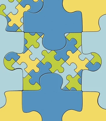 کفپوش رولی اتاق کودک پازلی گرابو دکوراسیون قلعه کاغذ دیواری