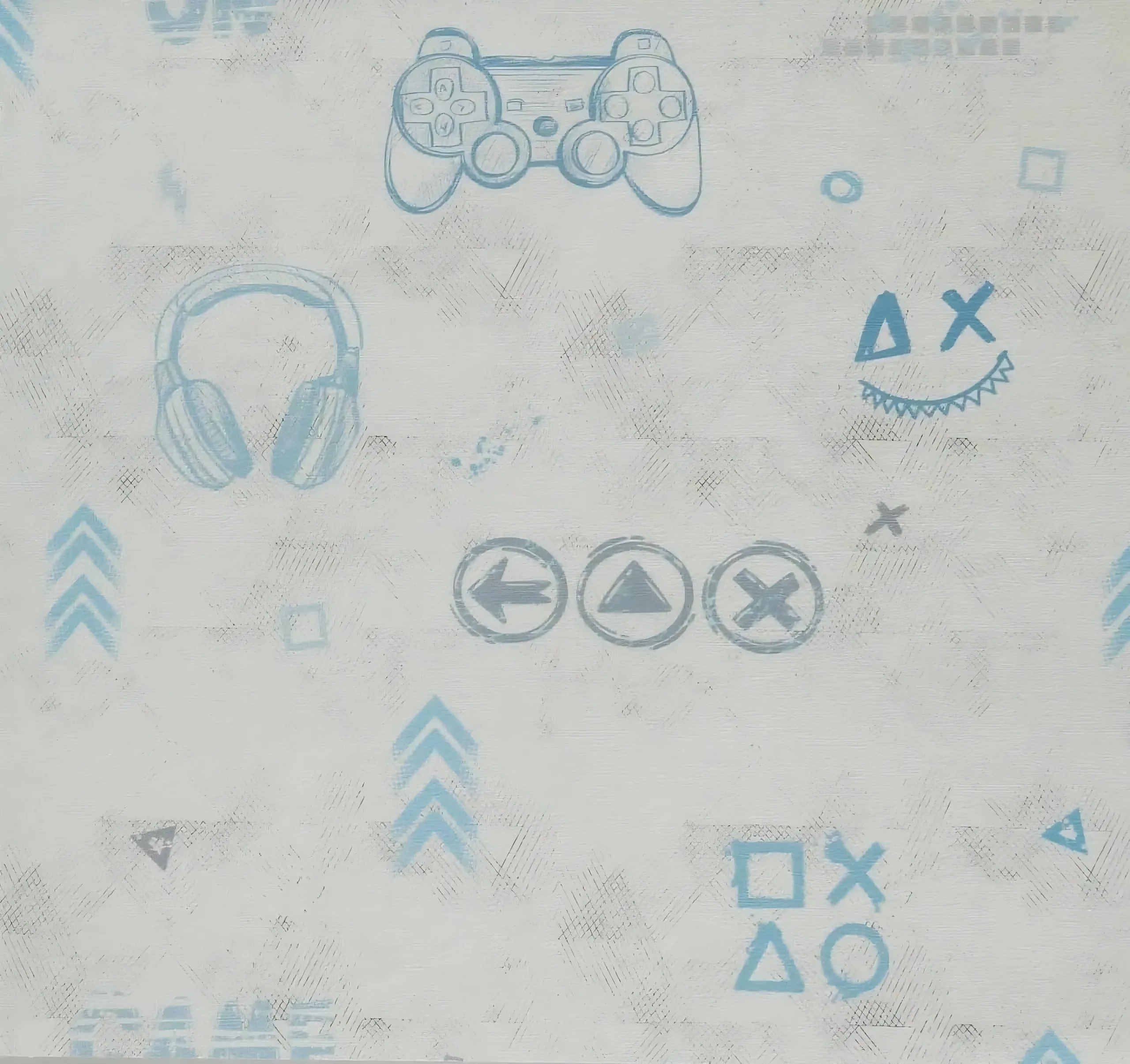 کاغذ دیواری پسرانه گیمینگ تینیج دکوراسیون قلعه کاغذ دیواری