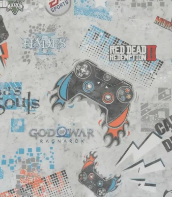 کاغذ دیواری پسرانه گیمینگ تینیج دکوراسیون قلعه کاغذ دیواری