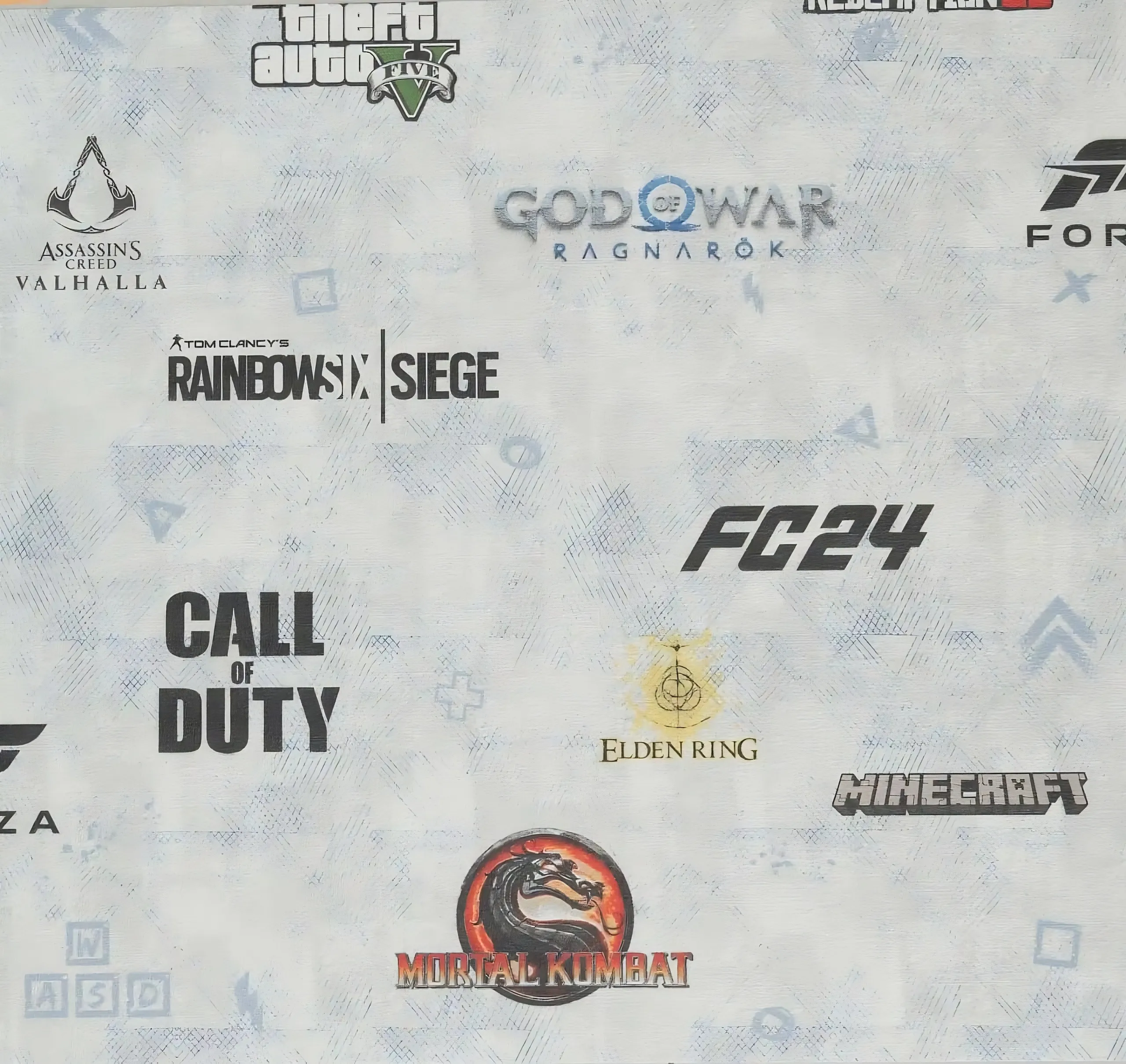 کاغذ دیواری گیمینگ تینیج دکوراسیون قلعه کاغذ دیواری