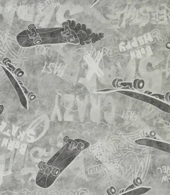 کاغذ دیواری اسکیت برد تینیج دکوراسیون قلعه کاغذ دیواری