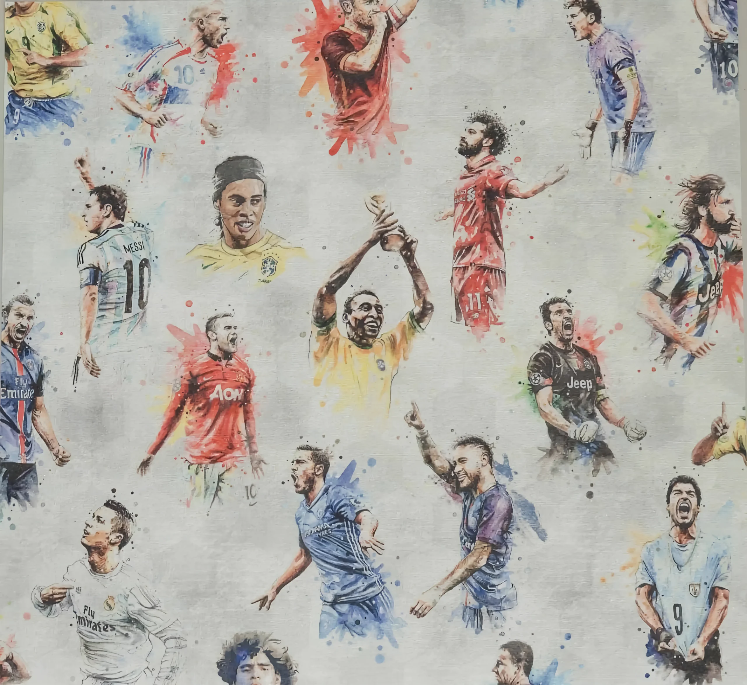 کاغذ دیواری فوتبالی تینیج دکوراسیون قلعه کاغذ دیواری