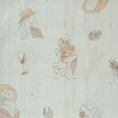 کاغذ دیواری دخترانه صورتک تینیج دکوراسیون قلعه کاغذ دیواری