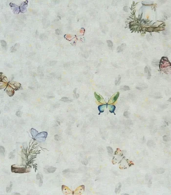 کاغذ دیواری دخترانه پروانه تینیج دکوراسیون قلعه کاغذ دیواری