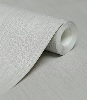 کاغذ دیواری ساده راه راه ملایم طوسی مون دکوراسیون قلعه کاغذ دیواری