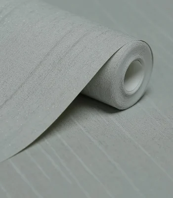 کاغذ دیواری ساده راه راه طوسی مون دکوراسیون قلعه کاغذ دیواری