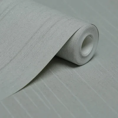 کاغذ دیواری ساده راه راه طوسی مون دکوراسیون قلعه کاغذ دیواری