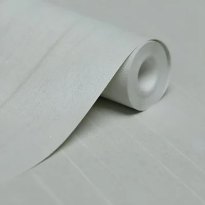 کاغذ دیواری ساده راه راه طوسی روشن مون دکوراسیون قلعه کاغذ دیواری