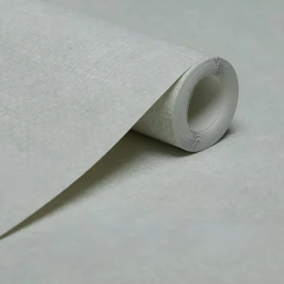 کاغذ دیواری ساده بافت دار طوسی روشن مون دکوراسیون قلعه کاغر دیواری