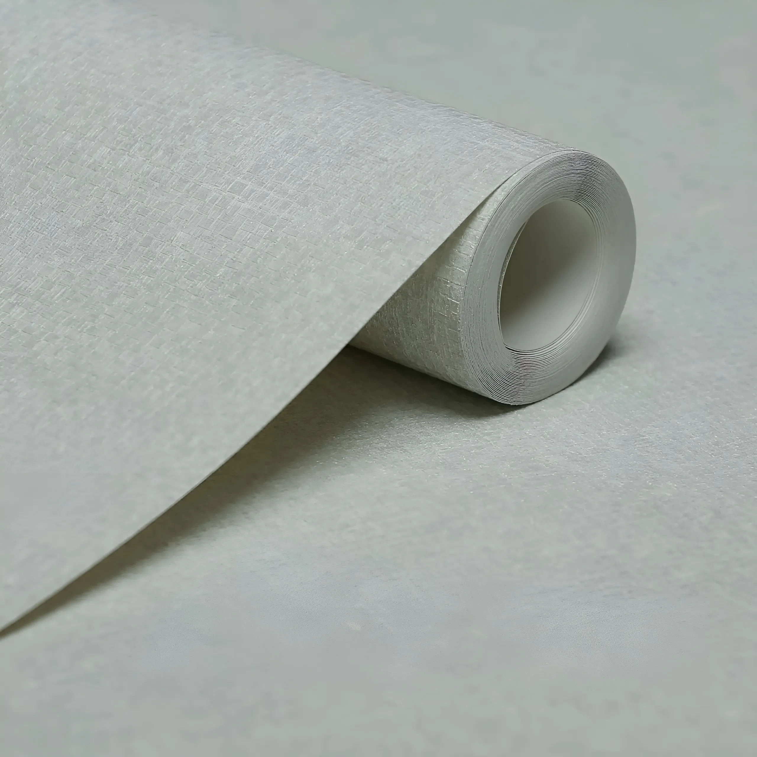 کاغذ دیواری ساده بافت دار طوسی روشن مون دکوراسیون قلعه کاغر دیواری