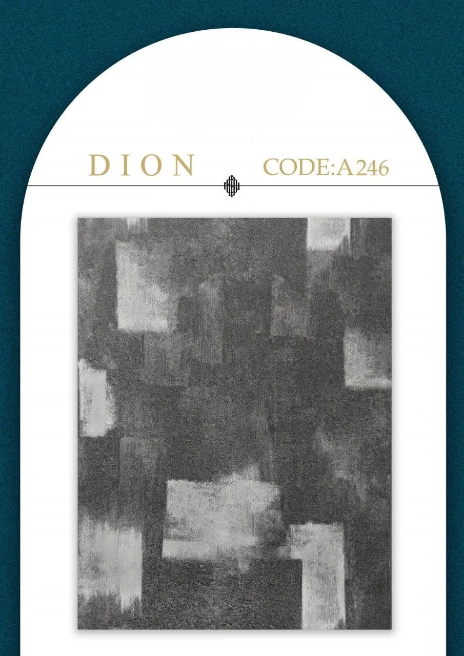 کاغذ دیواری مدرن آبستره مشکی ذغالی دایون دکوراسیون قلعه کاغذ دیواری