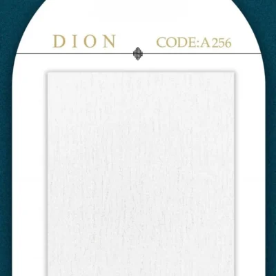 کاغذ دیواری ساده راه راه سفید دایون دکوراسیون قلعه کاغذدیواری