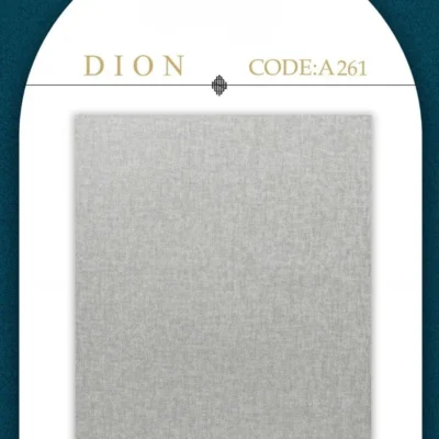 کاغذ دیواری ساده بافت دار خاکستری روشن دایون دکوراسیون قلعه کاغذ دیواری