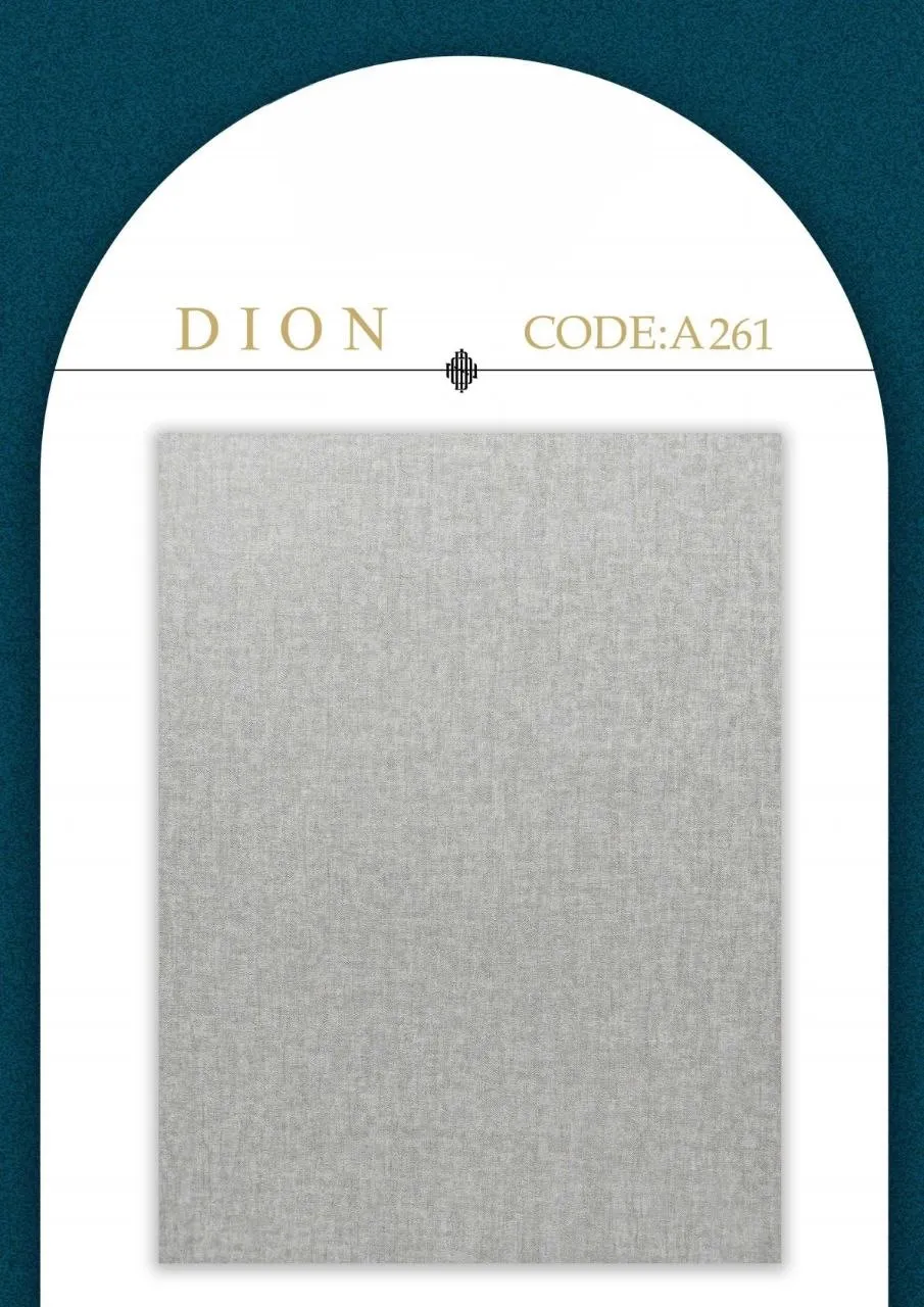 کاغذ دیواری ساده بافت دار خاکستری روشن دایون دکوراسیون قلعه کاغذ دیواری