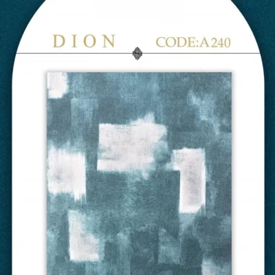 کاغذ دیواری مدرن آبستره سبز آبی دایون دکوراسیون قلعه کاغذ دیواری