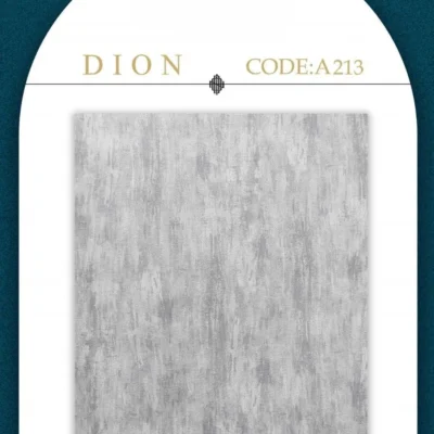 کاغذ دیواری پتینه طوسی سفید دایون دکوراسیون قلعه کاغذ دیواری