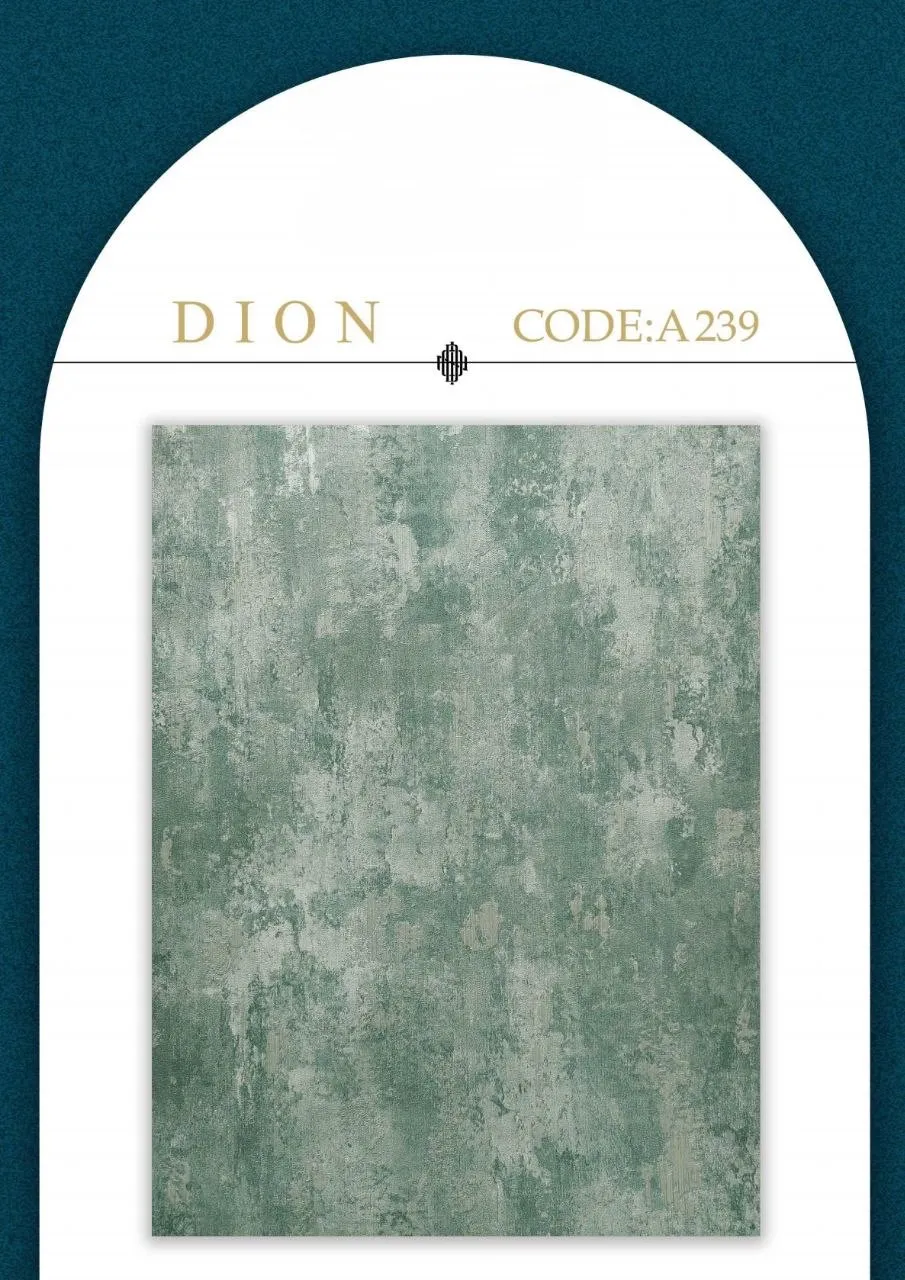 کاغذ دیواری پذیرایی پتینه سبز دکوراسیون قلعه کاغذ دیواری