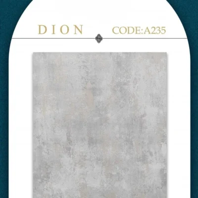 کاغذ دیواری برجسته پتینه سفید طوسی بژ دایون دکوراسیون قلعه کاغذ دیواری