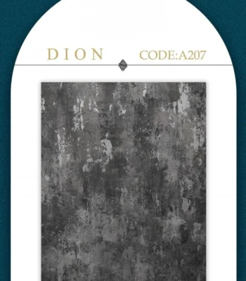 کاغذ دیواری برجسته پتینه مشکی دایون دکوراسیون قلعه کاغذ دیواری