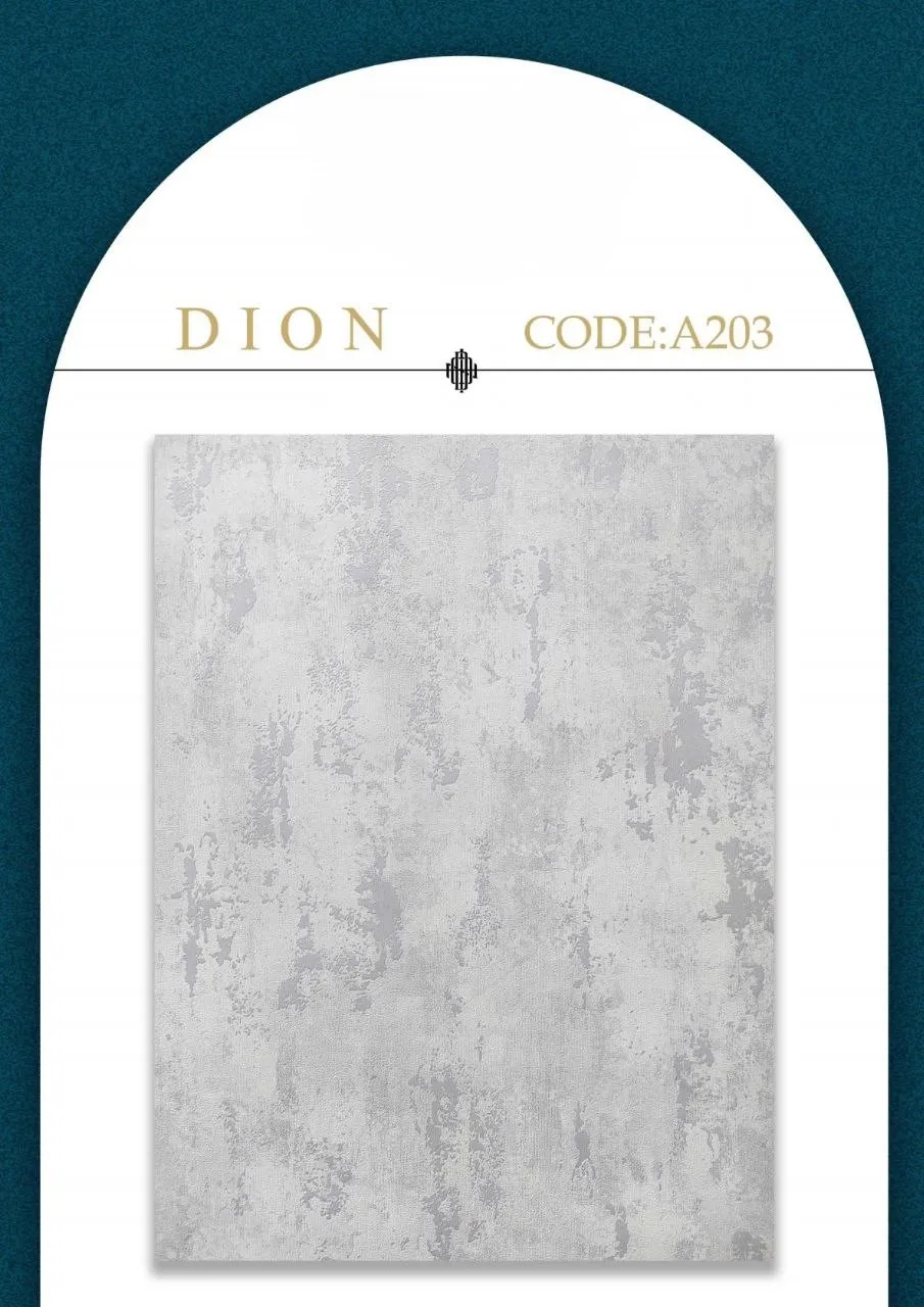 کاغذ دیواری پتینه نقره ای روشن دایون دکوراسیون قلعه کاغذ دیواری