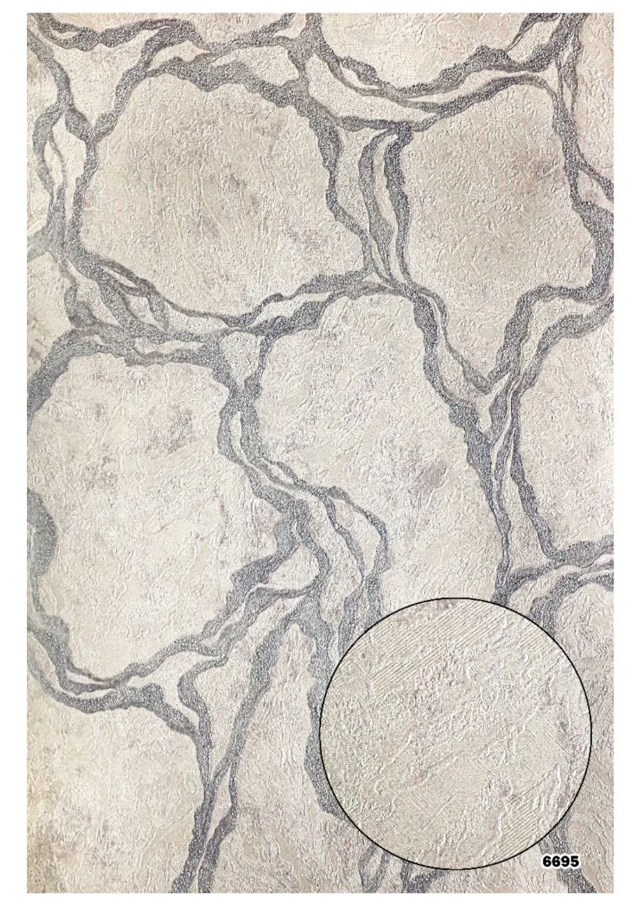 کاغذ دیواری پتینه آبستره باروک ست دکوراسیون قلعه کاغذ دیواری