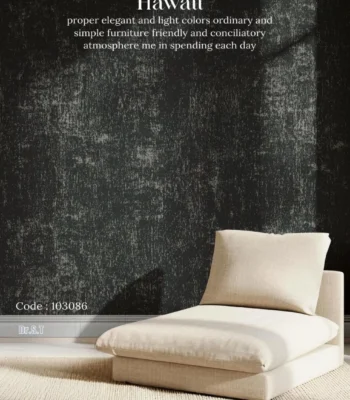 کاغذ دیواری پتینه مشکی هاوایی دکوراسیون قلعه کاغذ دیواری