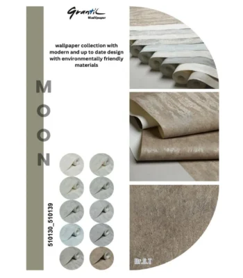 کاغذ دیواری ساده بژ مون دکوراسیون قلعه کاغذ دیواری