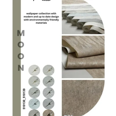 کاغذ دیواری ساده بژ مون دکوراسیون قلعه کاغذ دیواری