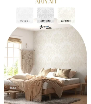 کاغذ دیواری داماسک آریان دکوراسیون قلعه کاغذ دیواری