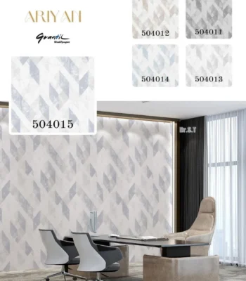 کاغذ دیواری مدرن هندسی آریان دکوراسیون قلعه کاغذ دیواری