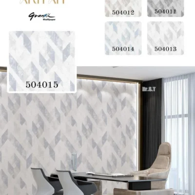 کاغذ دیواری مدرن هندسی آریان دکوراسیون قلعه کاغذ دیواری