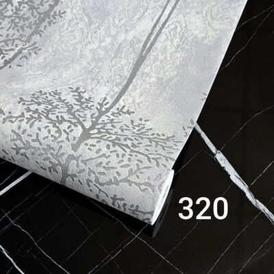 کاغذ دیواری حراجی طرح درخت نقره ای دکوراسیون قلعه کاغذ دیواری