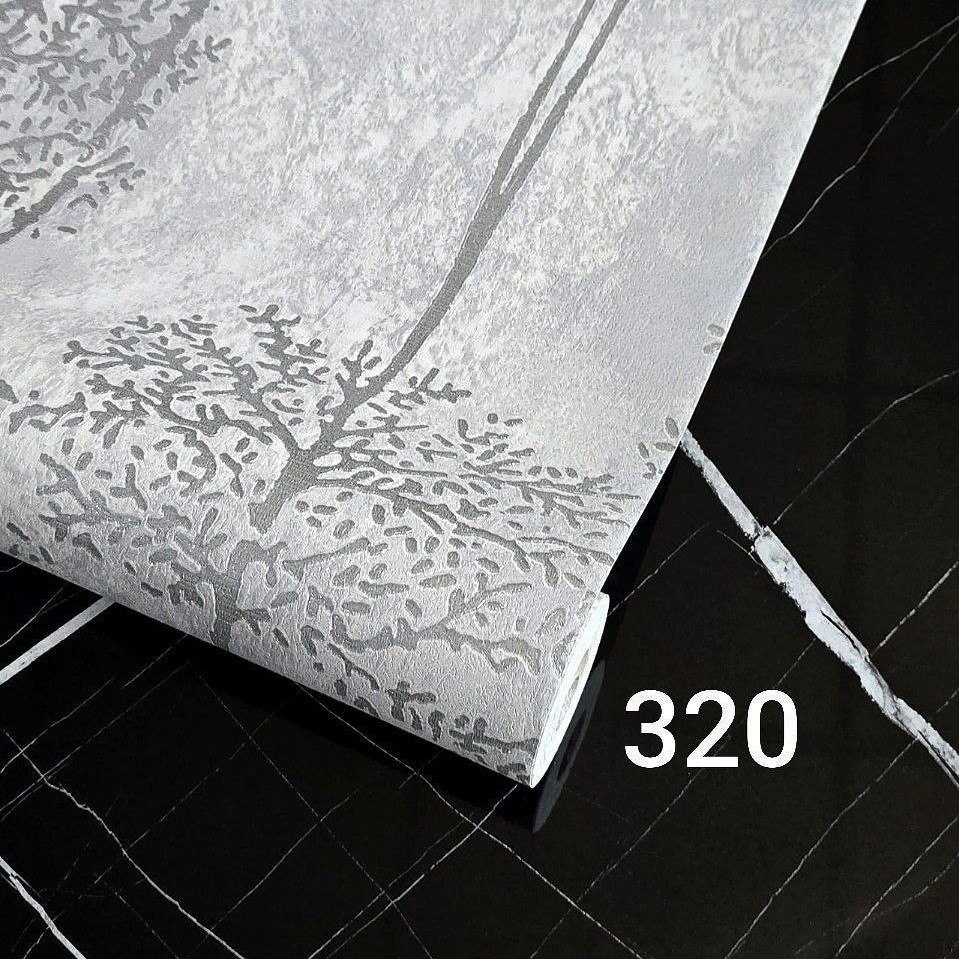 کاغذ دیواری حراجی طرح درخت نقره ای دکوراسیون قلعه کاغذ دیواری