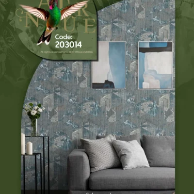 کاغذ دیواری طرح هندسی نیچر 1 دکوراسیون قلعه کاغذ دیواری