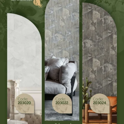 کاغذ دیواری طرح هندسی نیچر 1 دکوراسیون قلعه کاغذ دیواری