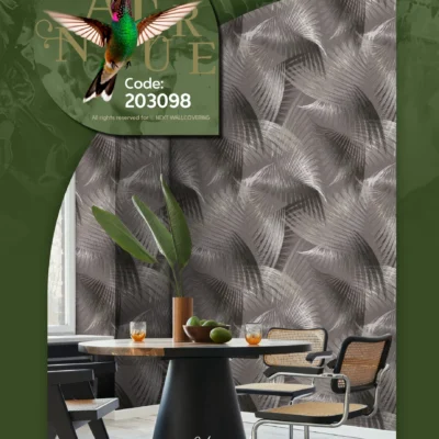 کاغذ دیواری برگ سه بعدی نیچر 1 دکوراسیون قلعه کاغذ دیواری