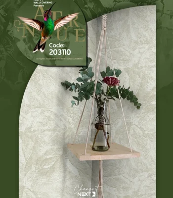 کاغذ دیواری طرح برگ نیچر1 دکوراسیون قلعه کاغذ دیواری