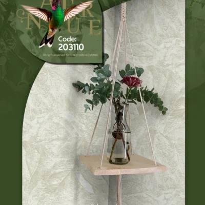 کاغذ دیواری طرح برگ نیچر1 دکوراسیون قلعه کاغذ دیواری