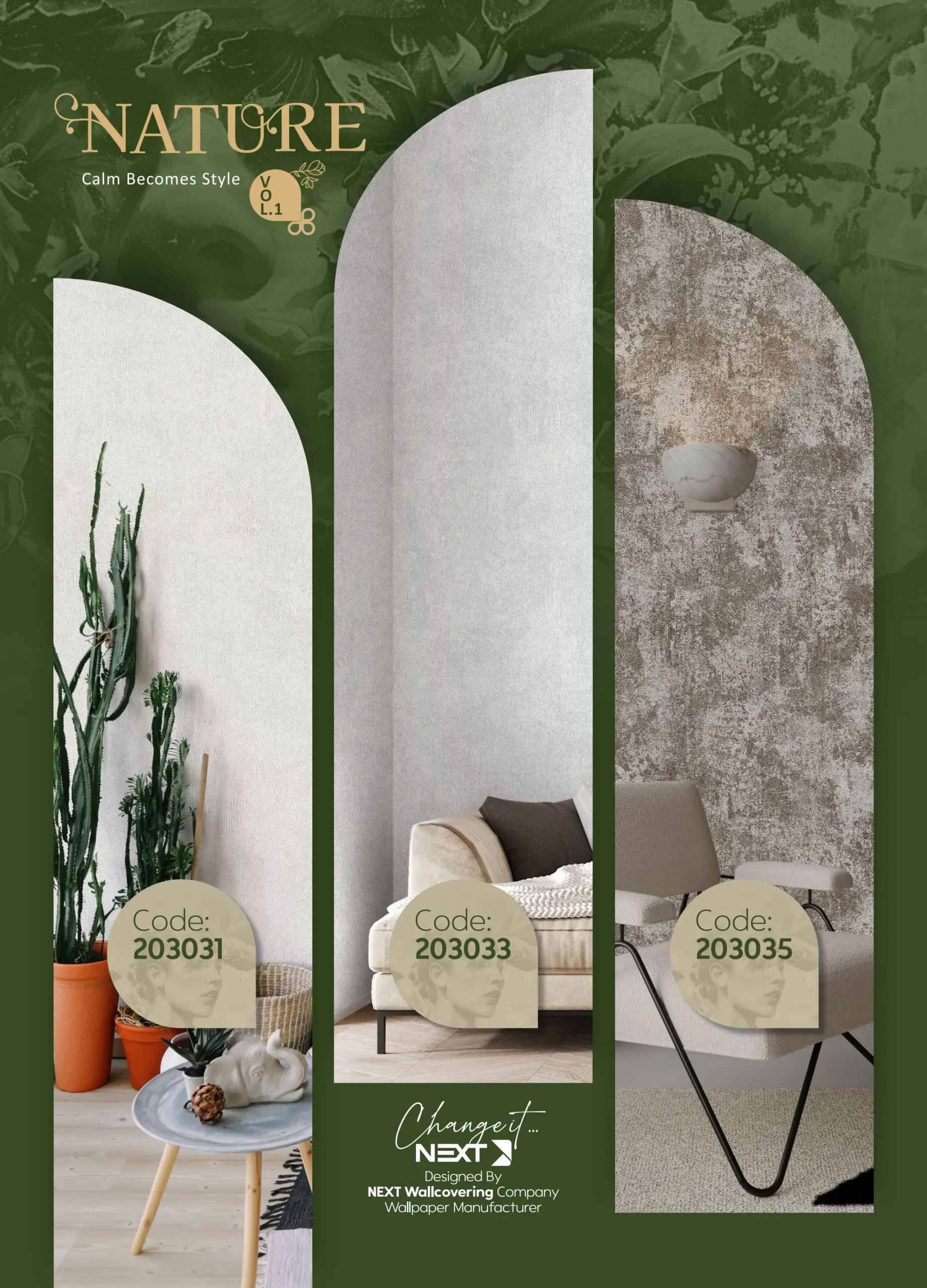 کاغذ دیواری طرح پتینه نیچر 1 دکوراسیون قلعه کاغذ دیواری