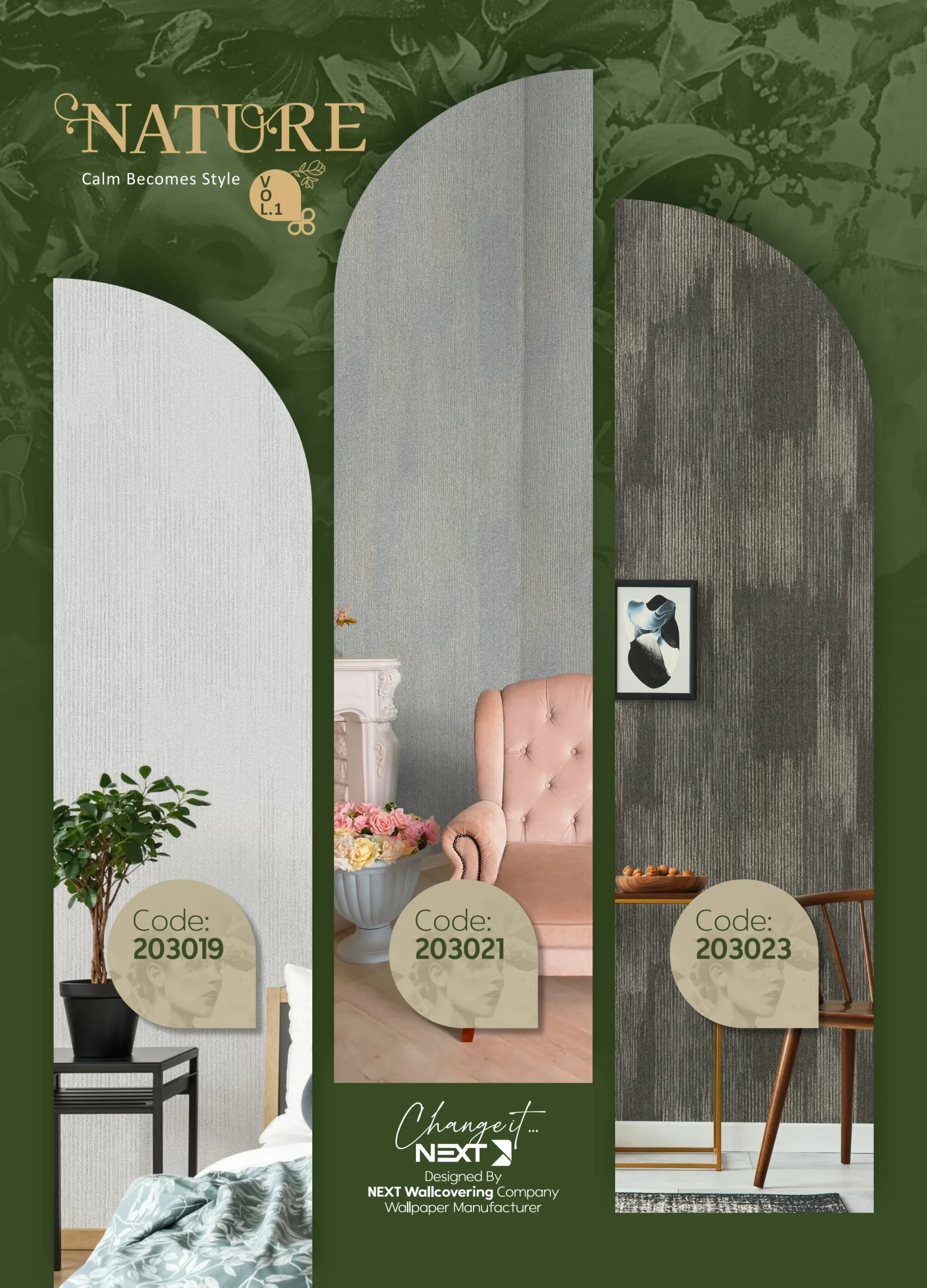 کاغذ دیواری مدرن نیچر 1 دکوراسیون قلعه کاغذ دیواری